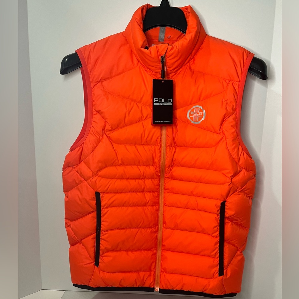 Polo Sport by Ralph Lauren Water-Repellent Quilted Down Filled Packable Vest